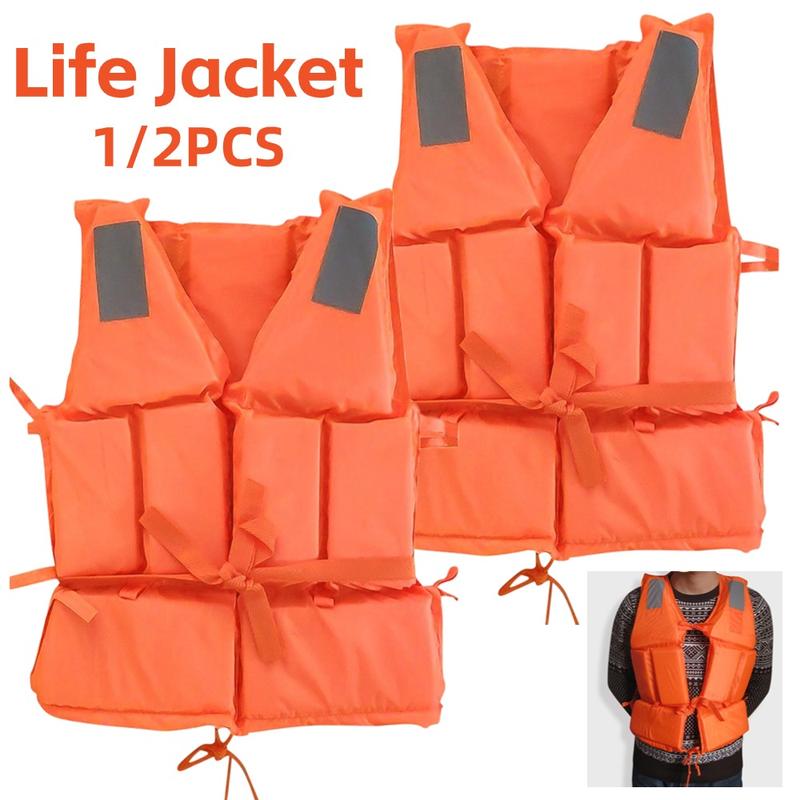 Life Vest for Adults Surfing Vest Kayak Motorboats Raft Rescue - TikTok ...