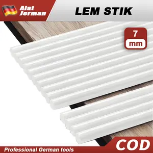 Neso Alat Jerman LEM Bakar Isi Ulang Lem Tembak 7x20CM (COD) / Reffil Lem Tembak / Lem Bakar Kecil / Refill Glue Gun Kecil 7MM Gun Sticks Hot Melt Lilin