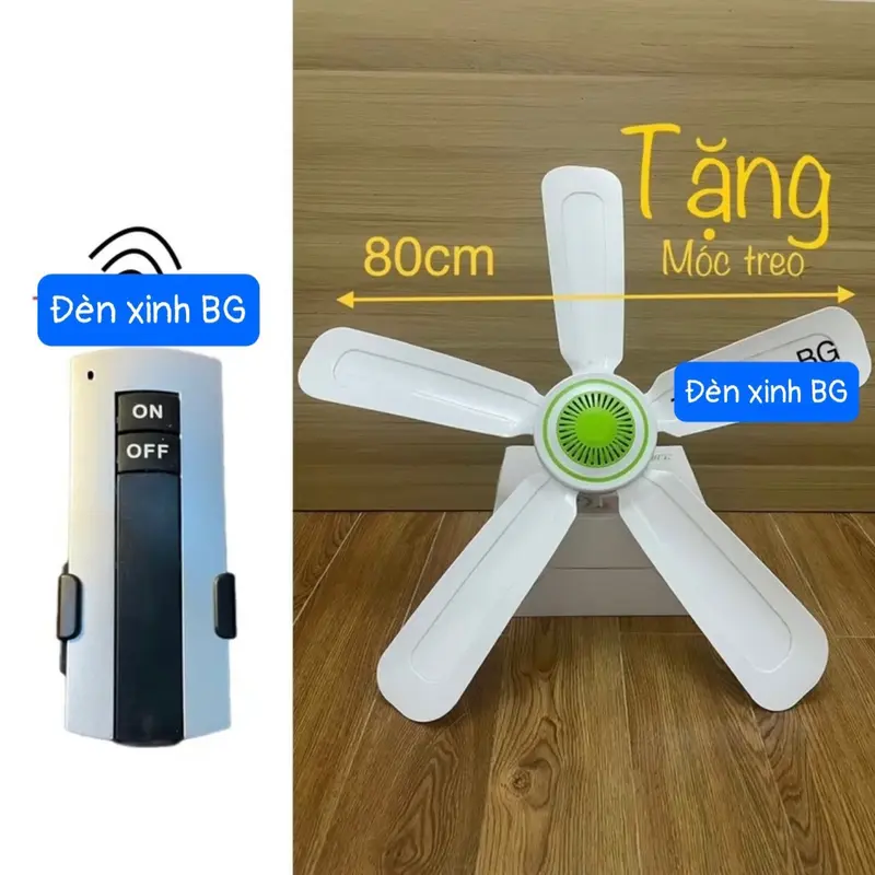 Quạt trần mini 5 cánh 1060 ( quạt điện mini ) QuạT Fan 5