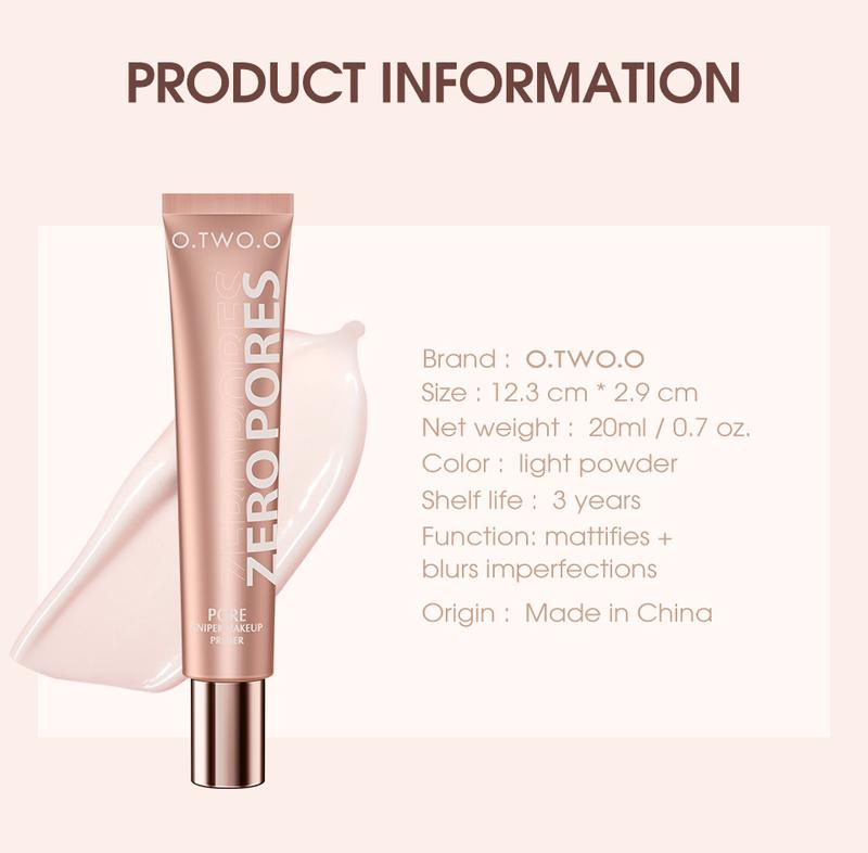 Product Introduction of Pore-correcting and Moisturizing Face Primer with Concealing Effect Facial Lightweight Makeup Skincare Smooth Daily Flawless Radiant 8