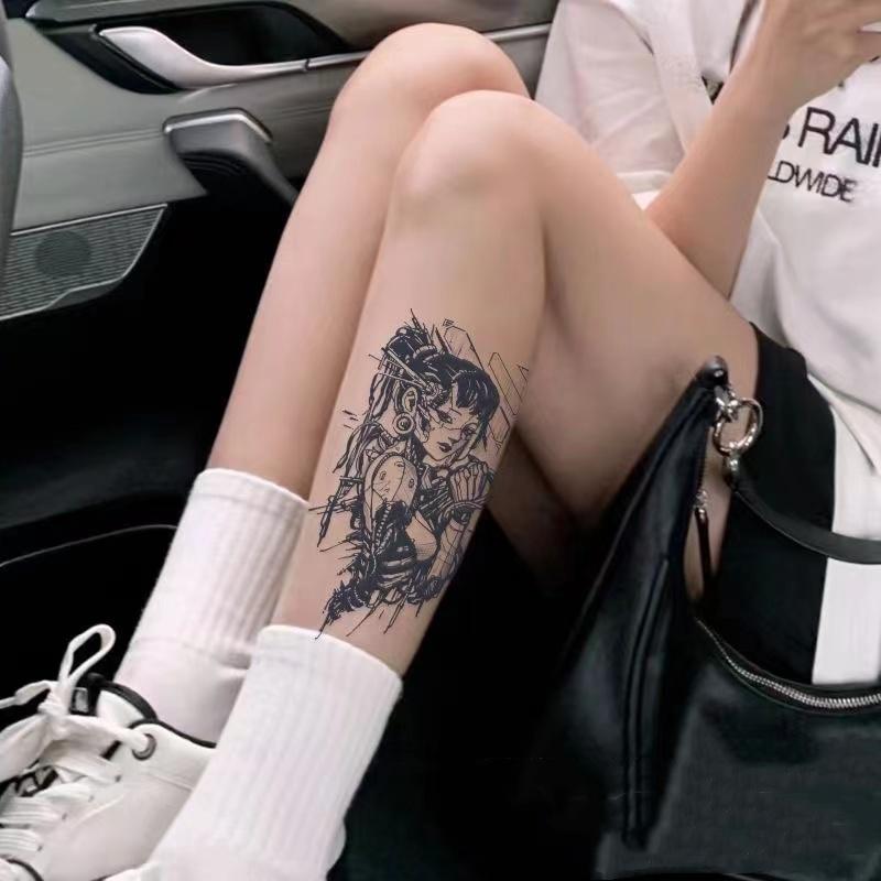 Product Introduction of Herbal Tattoo Stickers Flower Arm Tattoo Stickers New Ins Wind Tattoo Stickers Waterproof Men and Women Long-lasting Temporary Tattoo Stickers Waterproof Sweat Realistic Semi-permanent Tattoo Stickers Color 30