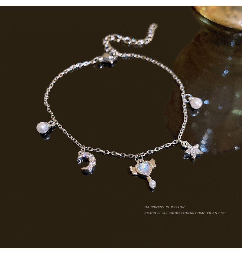 Product Introduction of South Korea New Fairy Temperamental Xingyue Pearl Bracelet Summer Versatile Internet Celebrity Same Style Accessories Hot Ins Style 6