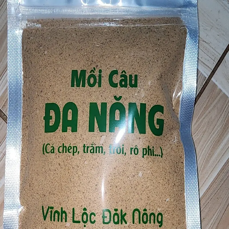 Mồi câu ĐA NĂNG (vị thơm chua - câu cá trắm, chép, trôi, rô phi...) 3