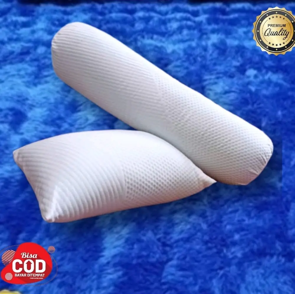 BANTAL GULING HOTEL PREMIUM BUSA MEMORYFOAM Anti Bakteri Lembut Penyangga Punggung Kain