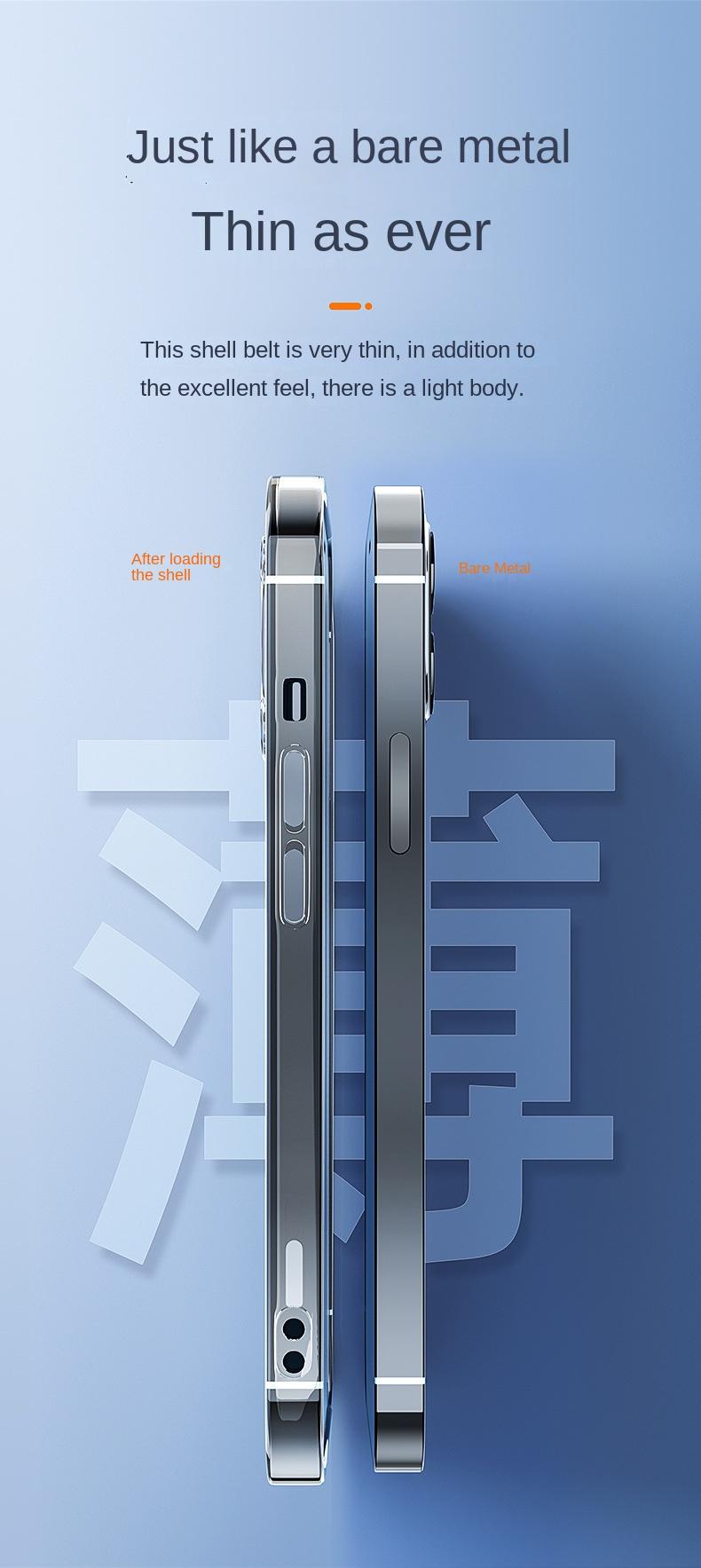 Product Introduction of Apple 16/15/14/13/12/11/X Phone Case Iphone15pro Transparent Soft Case 14pro Four-Corner Drop-Resistant Ultra-Thin 13pro12 Protective Case Drop-Resistant 4