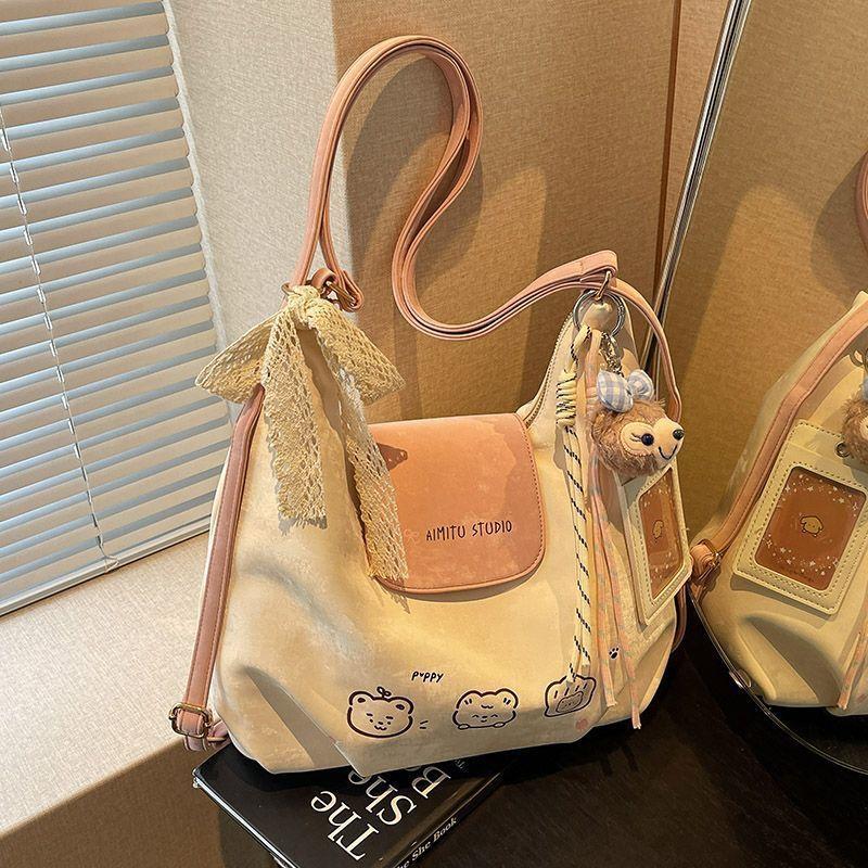 [ HOT -  MẪU MỚI- HÀNG LOẠI 1] Túi xách nữ Amyy Rabbitt 2025 thời trang mới, sức chứa lớn, đa năng, phong cách dễ thương, túi tote đeo đa phong cách, có phụ kiện riêng theo cá tính