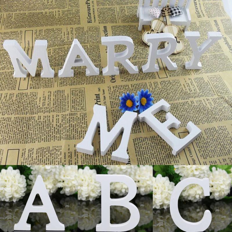 DR 27 Wooden Letter Alphabet Word Wedding Birthday Party Hom - TikTok ...