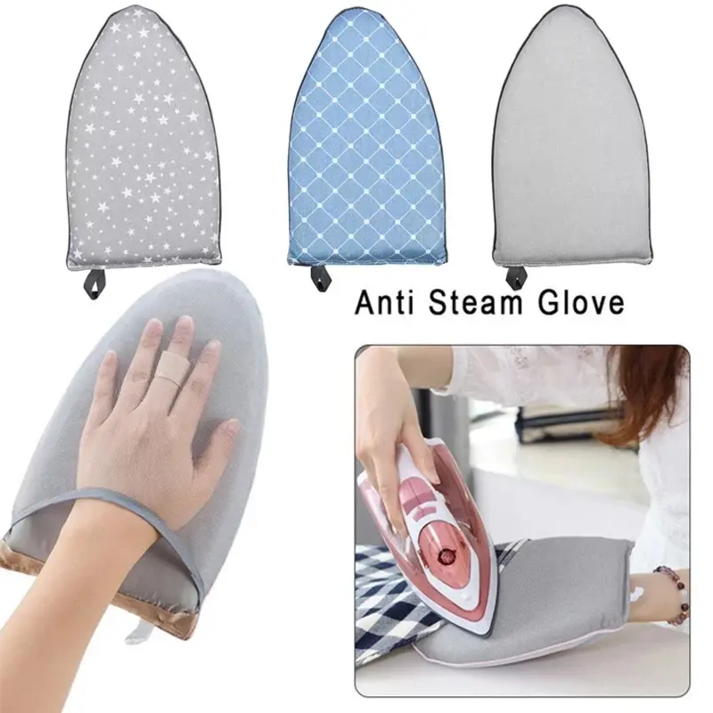 Handheld Mini Ironing Pad Heat Resistant Glove For Clothes Steamer Ironing Board Holder PortabLe Resistant Ironing Sponge Pad
