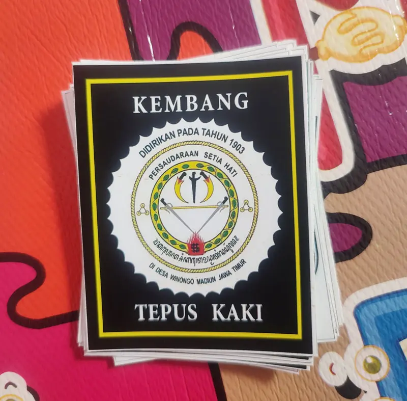Stiker PSHW Tunas Muda SH Winongo 1903 Pusat Madiun Paper Stationery 6