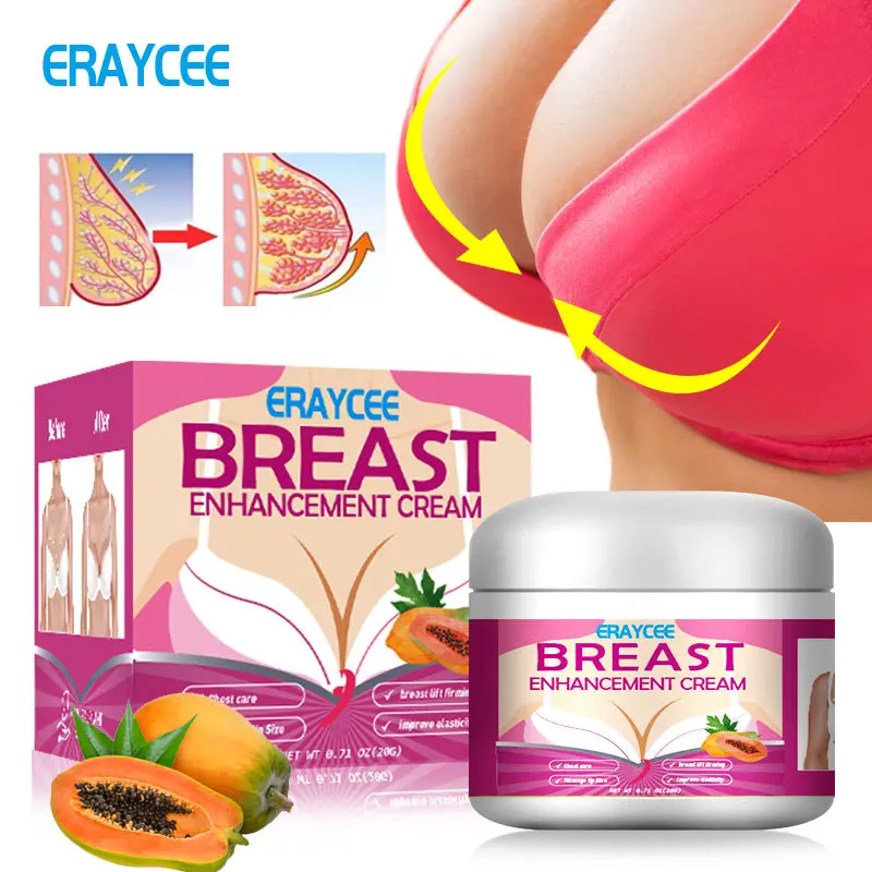 ERAYCEE Breast Cream 20g/Bottle Plump Chest Sagging Care Massage Cream Moisturizing Gentle Chest Care