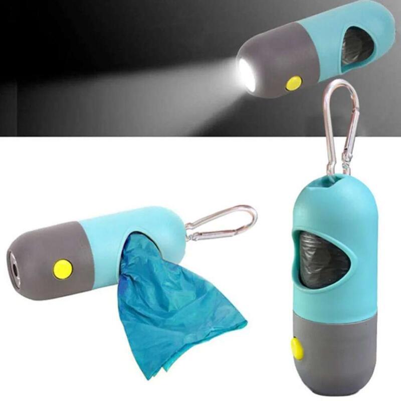 Portable Dog Poop Bags Dispenser Trash Sack Case Carrier Outdoor Garbage Storag Box for Cat Puppy Pet Waste Bag Holder Supplies 3