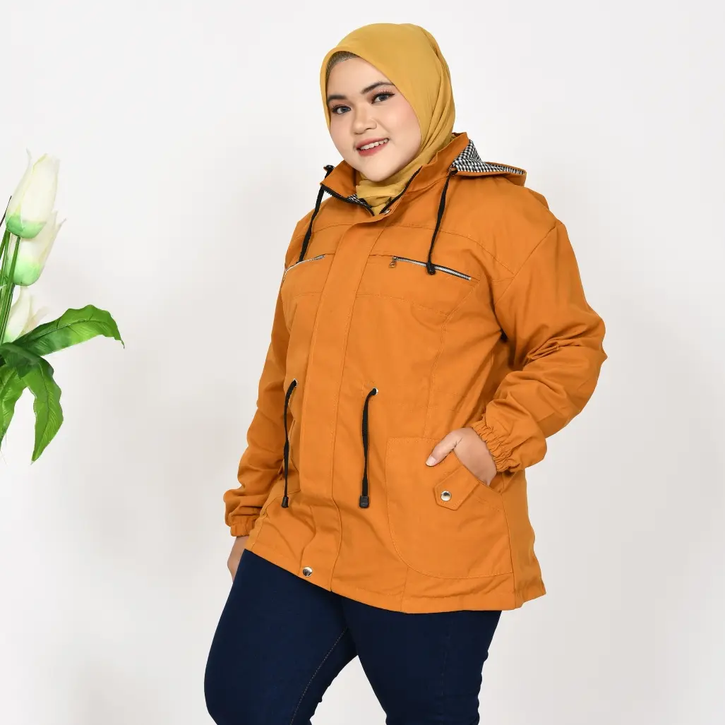 Armous Jaket Parka Wanita Jumbo Korean Style Musim dingin