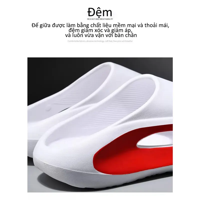 EVA Dép ngoài trời! Sandals bãi biển! Mùa hè thời trang chống trượt dép nam dép trong nhà dép nữ dày đế dép Slipper Hoa 3