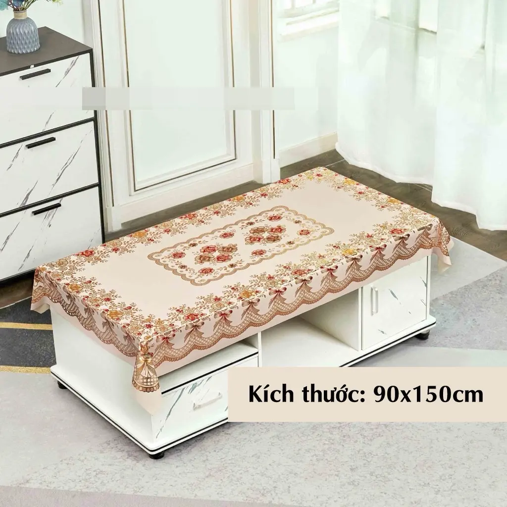 Khăn Trãi bàn hoàng gia 3D