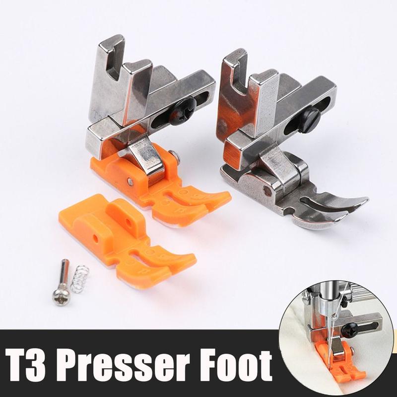 Product Introduction of Universal Adjustable Cording T3 Presser Foot Single Needle Regular Pressing Foot Zipper Presser Feet Sewing Machine Accessories 14
