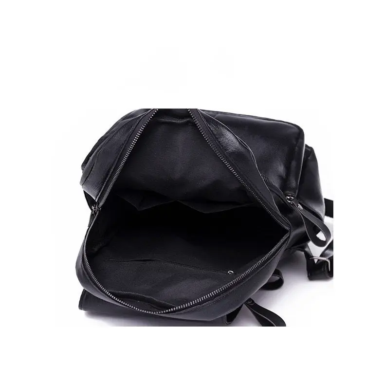 BaLo Da PU Thời Trang Hàn Quốc VITAS VT03 Đeo Vai Len Backpack 3