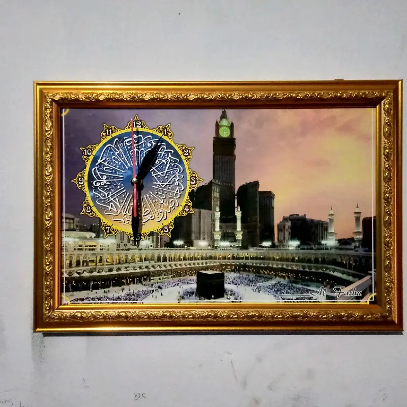 jam dinding kaligrafi Modern 5