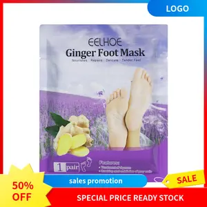Masker Kaki Jahe EELHOE, Melembapkan, Menutrisi, Mengelupas Kulit Mati, Masker Perawatan Kaki Foot Hand Tangan Exfoliating