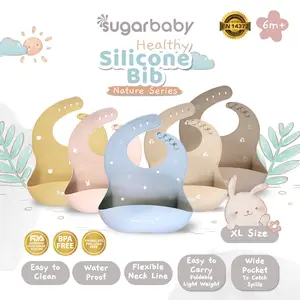 Sugarbaby Healthy Silicone Bib (Nature Series) Bayi