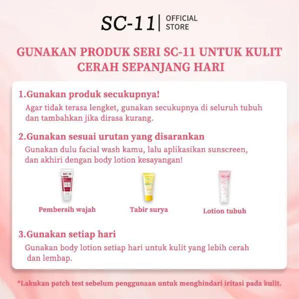 SC-11 Toko Resmi | Body Lotion Pemutih Mawar.Perawatan Tubuh Menyeluruh, Kulit Putih Alami Kusam Mencerahkan Niacinamide Vitamin Wanita Kering Mengelupas Tangan Pencerah Wanita Mengelupas Memudarkan SC-11 Toko Resmi | Body Lotion Pemutih Mawar.Perawatan Tubuh Menyeluruh, Kulit Putih Alami Kusam Mencerahkan Niacinamide Vitamin Wanita Kering Mengelupas Tangan Pencerah Wanita Mengelupas Memudarkan