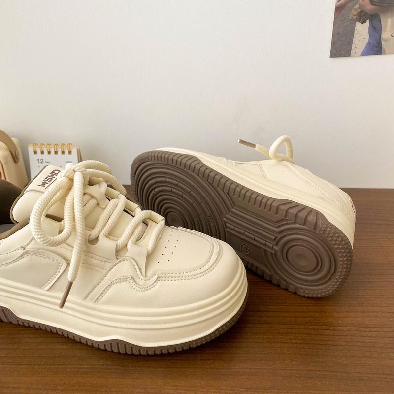 Product Introduction of Giày Thể Thao Sneaker Ulzzang Đế Dày Da Mềm Dây Bản To Phong Cách Hàn Quốc - GS21 Shoes Nữ 29