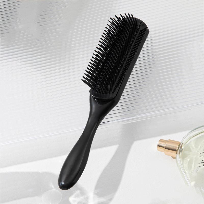 Detachable Design Hair Brush, Nine Row Comb Teeth Hair Comb, Massage Comb, Heatless Special Hair Styling & Haircare Comb for Women & Men Hair Care 6