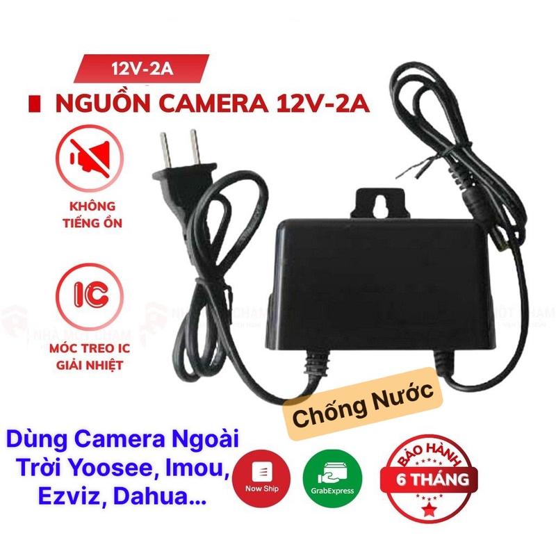   Loại Tốt  Nguồn camera treo 12v-2A dùng cho camera Yoosee ngoài trời  hikvision dahua Imou Ezviz Yoosee...  