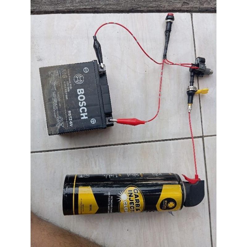 Alat untuk membersihkan injector motor dan mobil servis injeksi 1