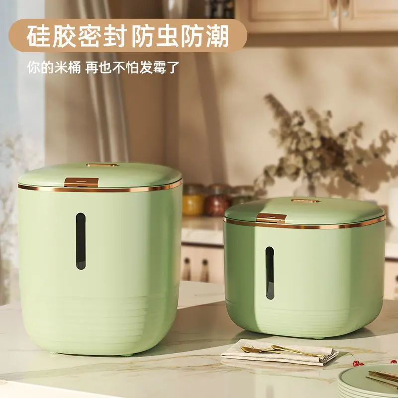 Thùng Gạo, Kín Và Chống Ẩm, Chống Nấm Mốc Và Chống Côn Trùng, Thích Hợp Cho Thực Phẩm Gia Dụng, Cấp Thực Phẩm, Hộp Đựng Cơm, Hộp Đựng Ngũ Cốc, Chất Liệu Cấp Thực Phẩm 7