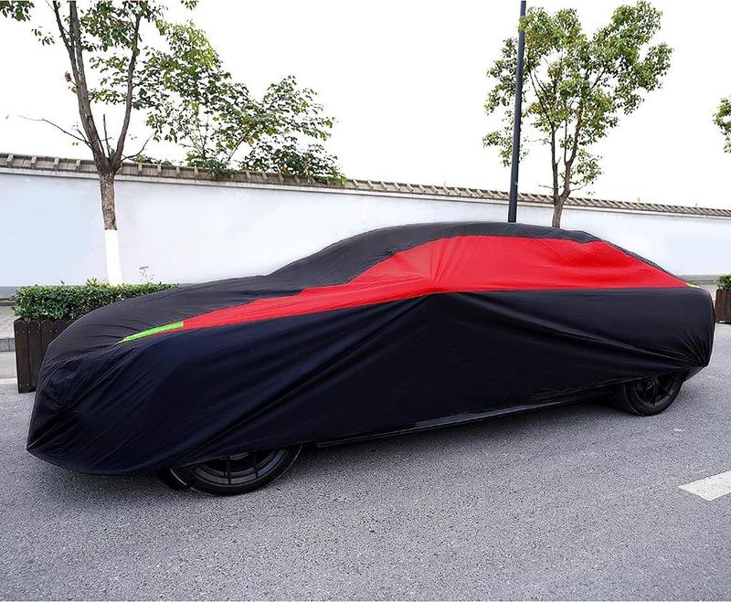 Product Introduction of AUTOMATE Waterproof Car Cover 3 Layers All Weather Waterproof Snowproof UV Protection Windproof Outdoor Full Car Cover Universal Fit for Sedan (Fit Hatchback Sedan And Small SUV MPV） Accessories Automotive 0