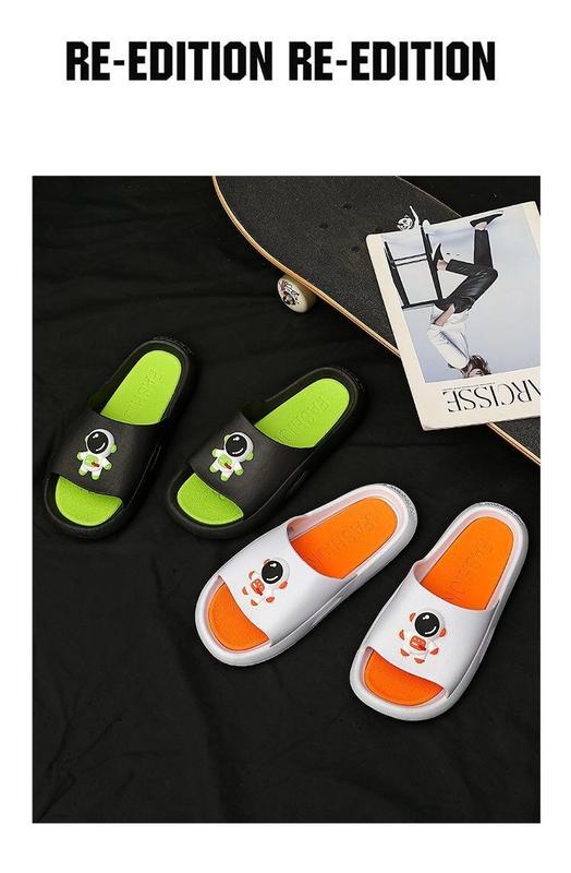 Product Introduction of Cute Men Home Slippers Flops Women Soft Eva Thick Sole Slides Summer Sandals Couples Non Slip Bathroom Shoe 31