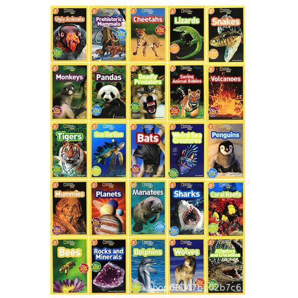 Product Introduction of High Quality National Geographic Kids Pre Reader/1/2/3 Preschool Readable (155 Books) 4