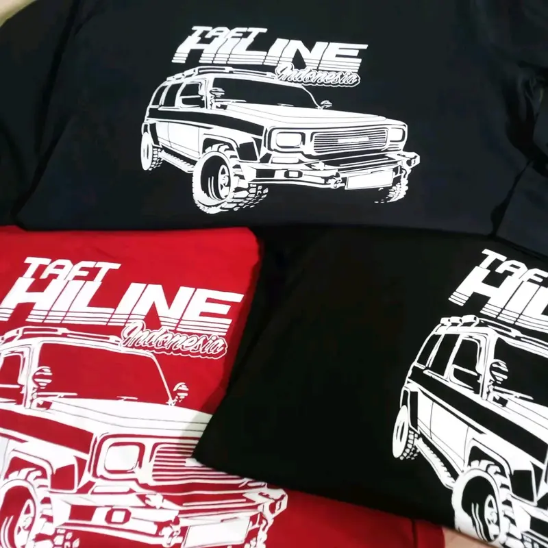 KAOS TAFT HILINE LONG PLASTISOL Katun 1