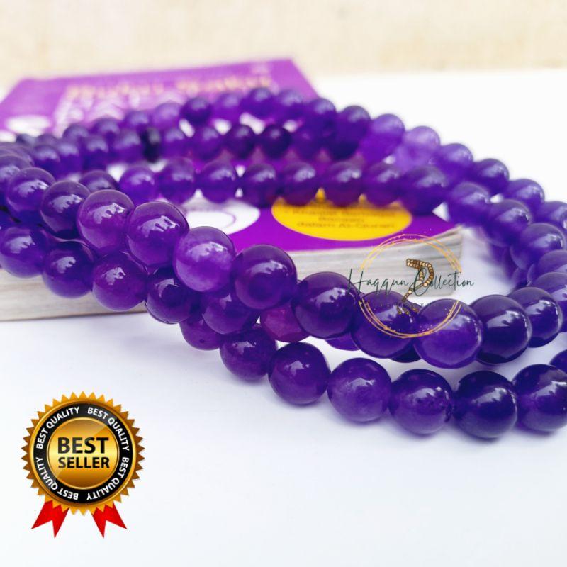TASBIH BATU KECUBUNG WULUNG 8MM 99 BUTIR 2