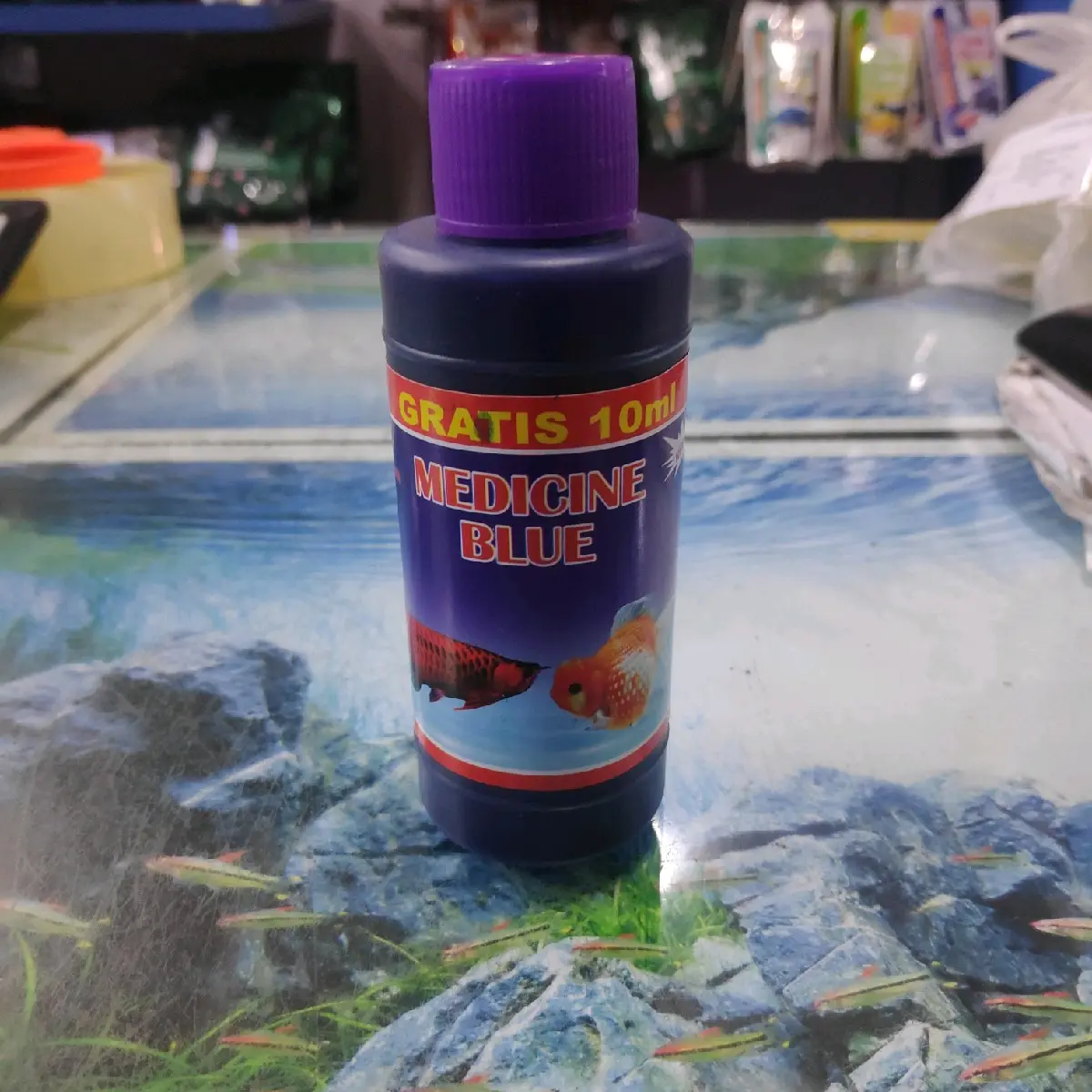 METHYLENE BLUE OBAT BIRU OBAT IKAN 100 ml
