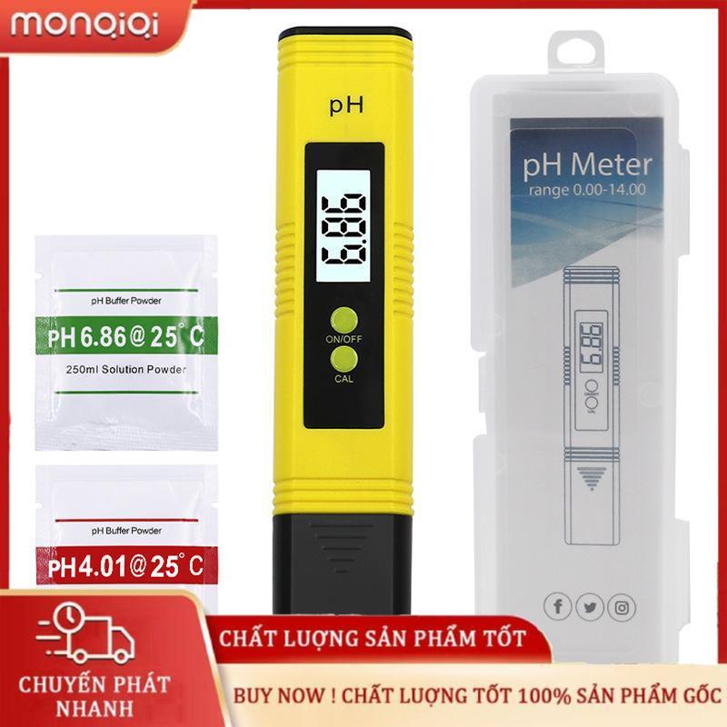 Bút kiểm tra độ pH cầm tay có độ chính xác cao, máy đo độ axit, máy dò PH, dụng cụ kiểm tra chất lượng nước, bút kiểm tra PH, màn hình LCD độ chính xác cao cấp 1 soil  parameter