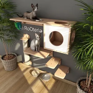 Cat playground kucing wall playground