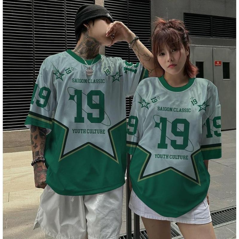 Product Introduction of 2025 Summer Fashion T-Shirts For Men Casual Short Sleeved Loose Oversized T-Shirt Street Harajuku Tops Tees Couple Jersey Unisex Clothing 18
