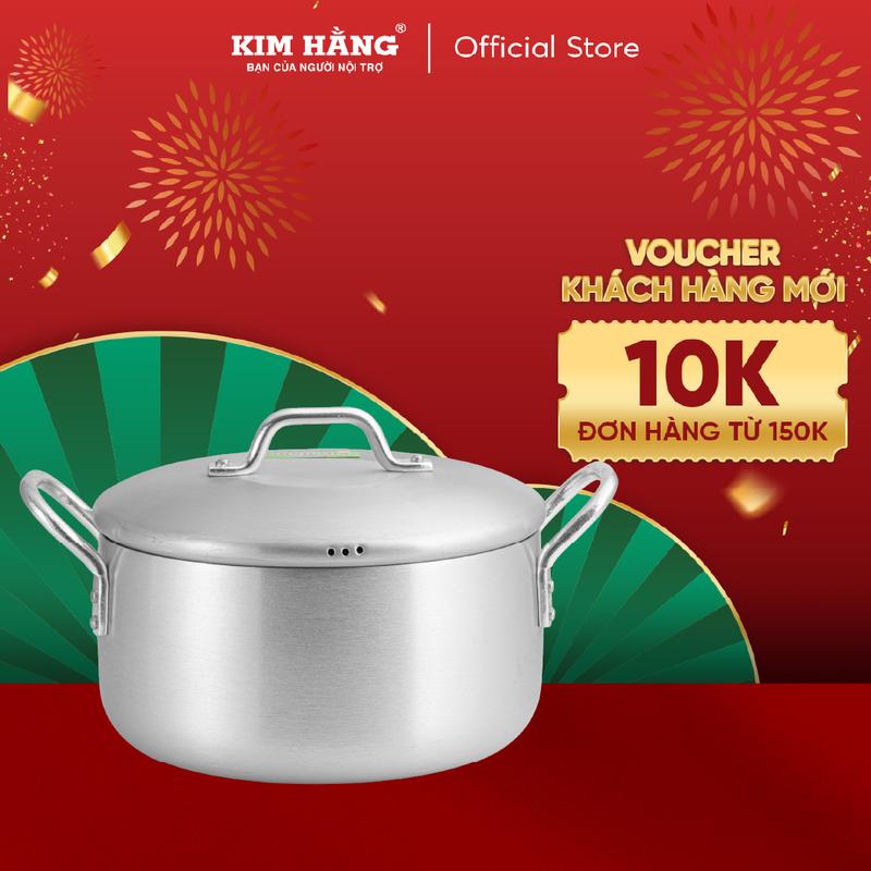 Nồi Nhôm Xi KIM HẰNG Kiểu Nhật 16cm - 30cm