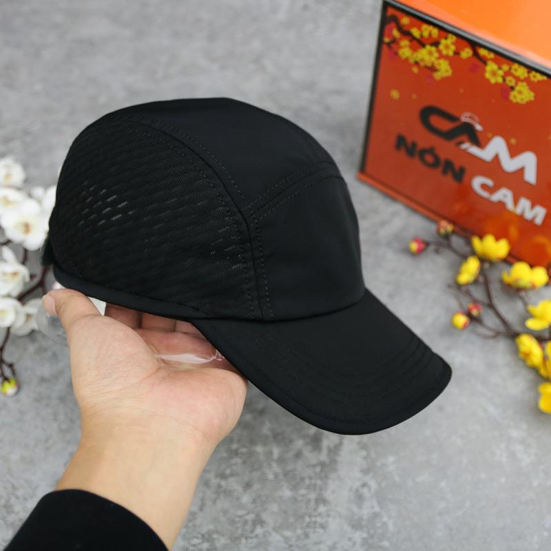 Mũ lưỡi trai NÓN CAM êm nhẹ thoáng mát phối lưới 2 bên (Đủ Size S - M - L )