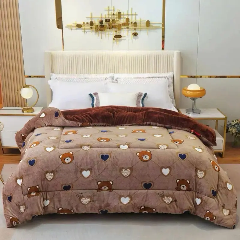 Chăn Lông Cừu Yuki Xuất Nhật Nặng 3,5 kg, Mền YUKI Dày Mịn Kích Thước 2mx2m3 chan long ấm nhung tam ngủ đông 5