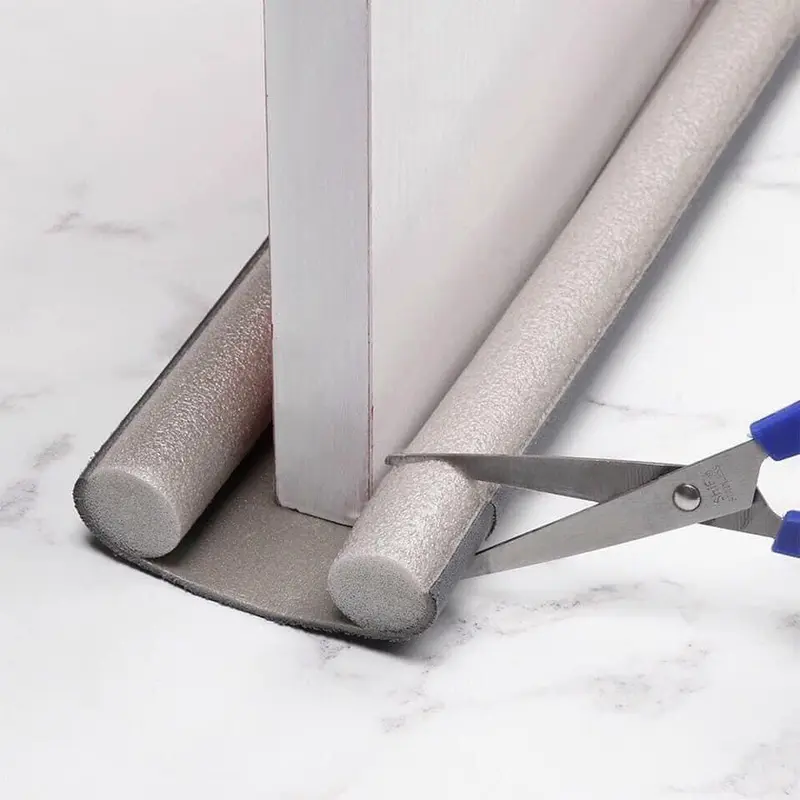Combo 2 thanh xốp chèn cửa, chặn đáy khe cửa, chặn 2 phía chống côn trùng ,ngăn gió bụi,kẹp chân 5