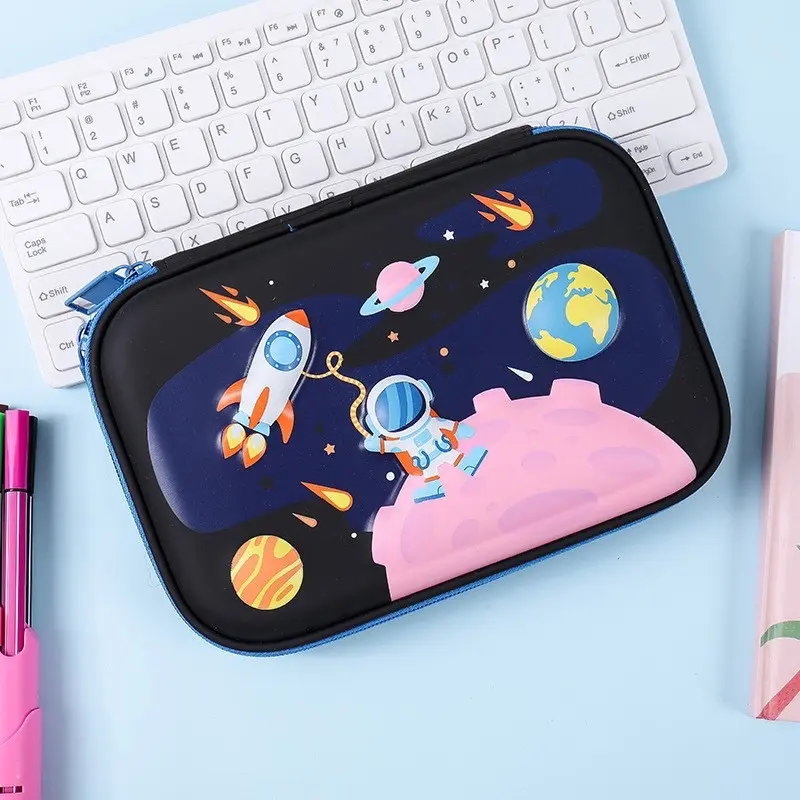 KOTAK PENSIL TIMBUL BESAR ASTRONOUT EVA 3D ANAK COWOK HARD CASE TEMPAT PENSIL Alat Karet Tulis Stationery