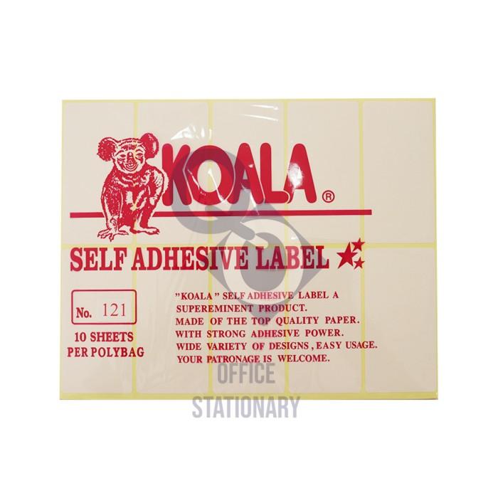 Kertas Sticker Label Koala 103 & 121 - 121 2