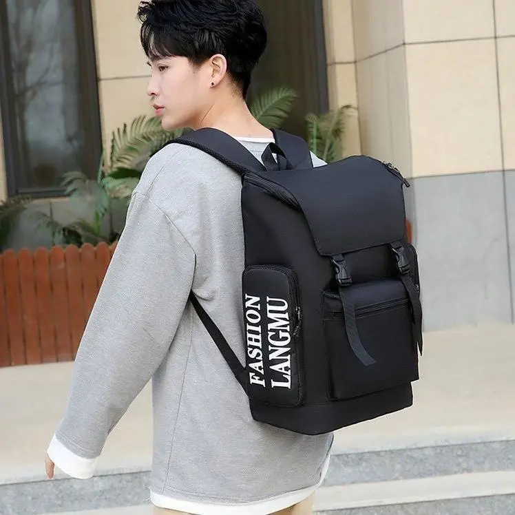 Balo, ba lô thời trang hàn quốc cao cấp cỡ lớn đựng laptop đựng đồ du lịch đa năng 8