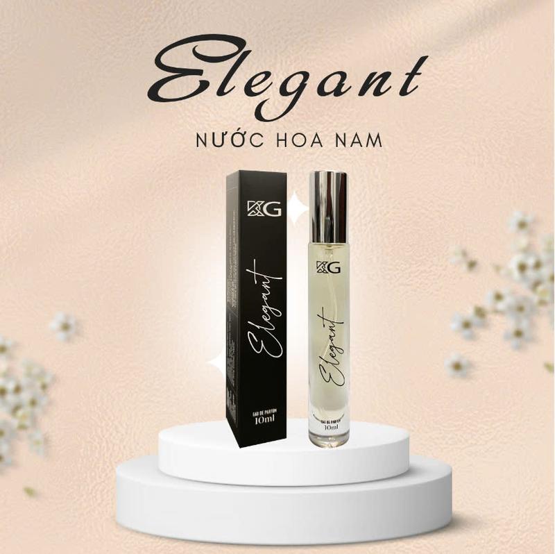 DKG - Elegant Nước Hoa Nam (10ml) - Đẳng Cấp Lịch Lãm, Hương Thơm Khẳng Định Phong Cách 0