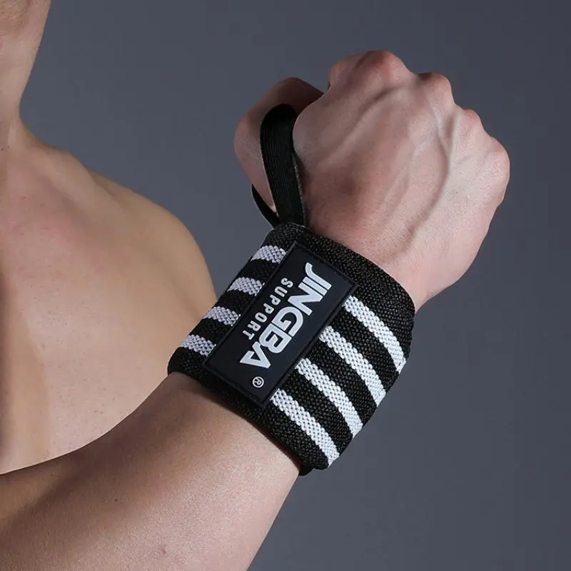 Adjustable Wrist Support Wrap, Fashion Striped Elastic Wristband for Men and Women Daily, Sports Gear Wrist Guard for Basketball Badminton 6