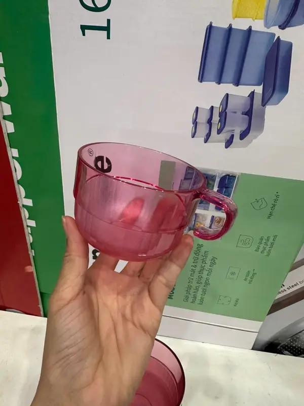 Cốc uống nước 190ml chịu nhiệt ( sét 4) - Tupperware chính hãng 1