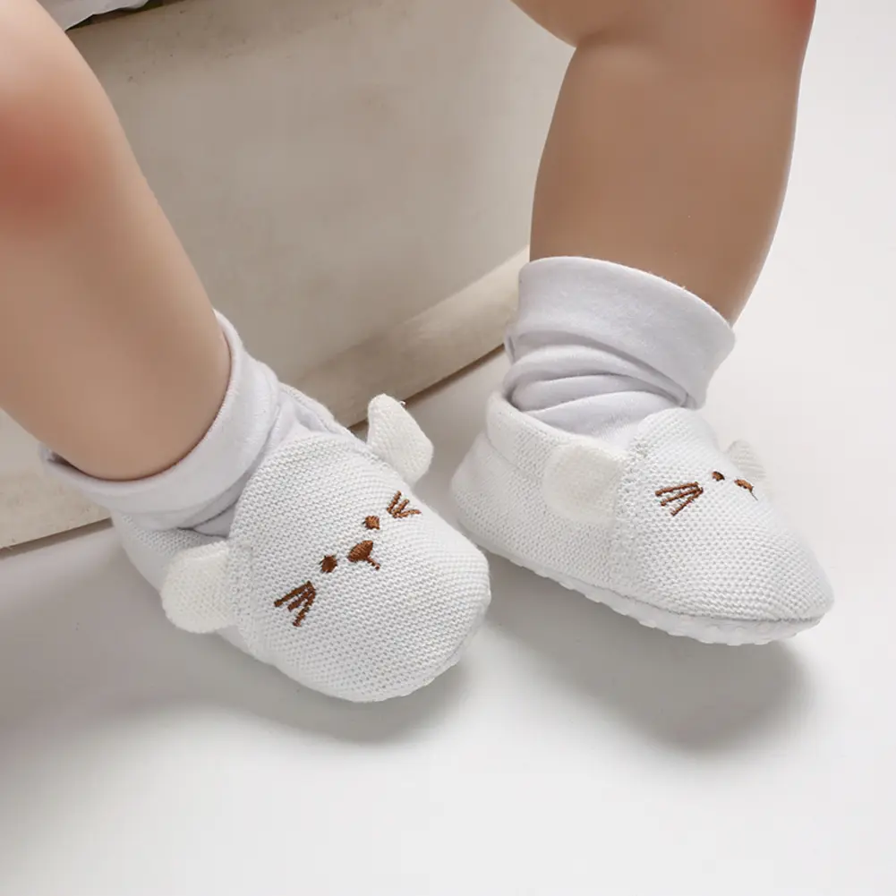 Giày Trẻ Sơ Sinh Cho Trẻ Sơ Sinh, Giày Thường Ngày Cho Bé Trai Và Bé Gái, Giày Đế Bằng Chống Trượt In Hình Cho Trẻ Sơ Sinh, 0-18 Tháng