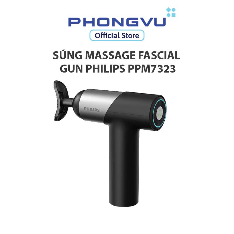 Máy massage fascial gun Philips PPM7323 - Bảo hành 24 tháng